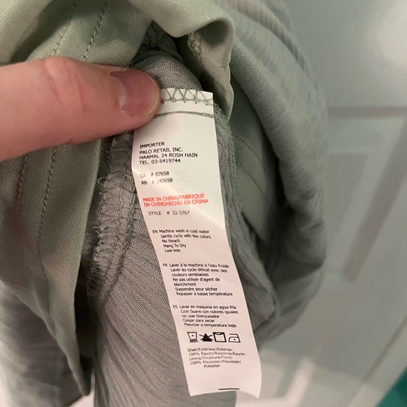 NWT Streetwear Society Sage Green Women's Dress size medium - Picture 3 of 4